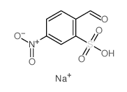 Benzenesulfonic acid,2-formyl-5-nitro-, sodium salt (1:1) picture