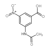 3-Acetamido-5-nitrobenzoic acid Structure