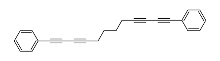 1,12-Diphenyl-dodeca-1,3,9,11-tetain结构式