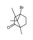 4-bromo-1,7,7-trimethylbicyclo[2.2.1]heptan-2-one结构式