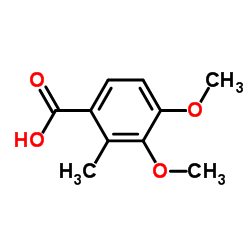 3,4-Dimethoxy-2-methylbenzoic acid structure