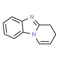 Pyrido[1,2-a]benzimidazole, 3,4-dihydro- (9CI) structure