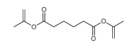 bis(prop-1-en-2-yl) hexanedioate Structure