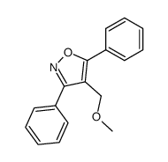 Isoxazole, 4-(methoxymethyl)-3,5-diphenyl- (7CI,9CI) picture