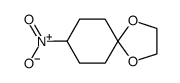 8-Nitro-1,4-Dioxaspiro[4.5]Decane Structure