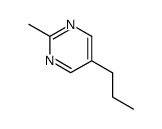 Pyrimidine, 2-methyl-5-propyl- (9CI) Structure