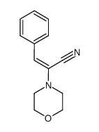 2-morpholin-4-yl-3-phenyl-acrylonitrile Structure