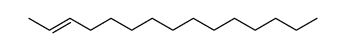 2-pentadecene Structure