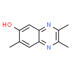 2,3,7-trimethylquinoxalin-6-ol结构式