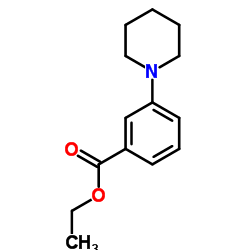 3-PIPERIDIN-1-YL-BENZOIC ACID ETHYL ESTER picture