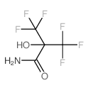 Propanamide,3,3,3-trifluoro-2-hydroxy-2-(trifluoromethyl)-结构式