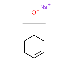 sodium alpha,alpha,4-trimethylcyclohex-3-ene-1-methanolate结构式