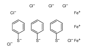 benzenethiolate,dichloroiron(1-)结构式