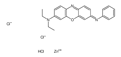 3-(diethylamino)-7-(phenylamino)phenoxazin-5-ium trichlorozincate picture