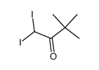 1,1-diiodo-3,3-dimethyl-butan-2-one Structure