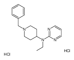 N-(1-benzylpiperidin-4-yl)-N-ethylpyrimidin-2-amine,dihydrochloride Structure