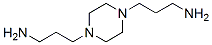 1,4-BIS-(3-AMINOPROPYL)-PIPERAZINE结构式