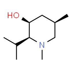 3-Piperidinol,1,5-dimethyl-2-(1-methylethyl)-,(2alpha,3alpha,5alpha)-(9CI) Structure