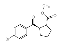 (1R,2R)-2-(4-溴苯甲酰基)-环戊烷羧酸甲酯图片