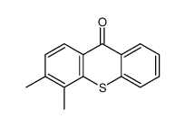 3,4-dimethylthioxanthen-9-one Structure