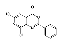 2-phenyl-5H-pyrimido[5,4-d][1,3]oxazine-4,6,8-trione结构式