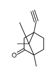 4-ethynyl-1,7,7-trimethylbicyclo[2.2.1]heptan-2-one结构式