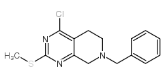 7-苄基-4-氯-2-(甲硫基)-5,6,7,8-四氢吡啶并[3,4-d]嘧啶图片