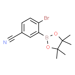 4-Bromo-2-nitrilephenylboronic acid pinacol ester picture