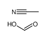 acetonitrile,formic acid Structure