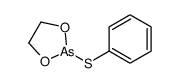 2-phenylsulfanyl-1,3,2-dioxarsolane Structure