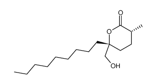 (–)-5-epi-malyngolide结构式