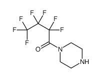 2,2,3,3,4,4,4-heptafluoro-1-piperazin-1-ylbutan-1-one结构式