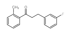 3-(3-FLUOROPHENYL)-2'-METHYLPROPIOPHENONE图片