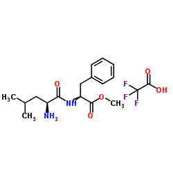 L-Phenylalanine, N-L-leucyl-, Methyl ester, Mono(trifluoroacetate)图片