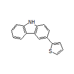 3-(Thiophen-2-yl)-9H-carbazole Structure