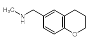 1-(3,4-dihydro-2H-chromen-6-yl)-N-methylmethanamine structure