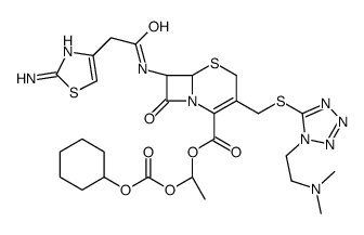 盐酸头孢替安酯结构式