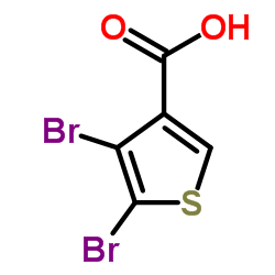 4,5-Dibromo-3-thiophenecarboxylic acid Structure