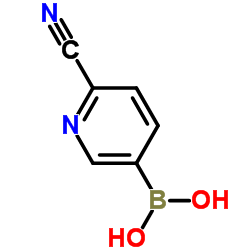 (6-cyanopyridin-3-yl)boronic acid picture