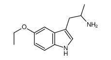 1-(5-ethoxy-1H-indol-3-yl)propan-2-amine Structure