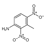 3-methyl-2,4-dinitroaniline Structure