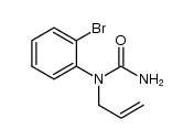 1-allyl-1-(2-bromophenyl)urea Structure