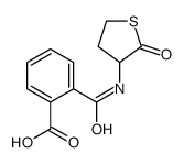 2-[(2-oxothiolan-3-yl)carbamoyl]benzoic acid Structure