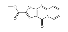 methyl 4-oxo-4H-pyrido[1,2-a]thieno[2,3-d]pyrimidine-2-carboxylate structure