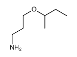 3-butan-2-yloxypropan-1-amine Structure