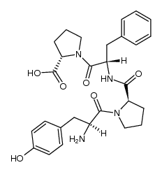 Tyr-D-Pro-Phe-Pro结构式