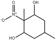 1,3-Cyclohexanediol, 2,5-dimethyl-2-nitro-结构式