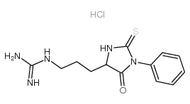 苯基硫代乙内酰脲-精氨酸盐酸盐结构式