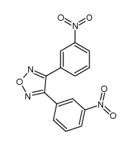 Bis-(3-nitro-phenyl)-furazan结构式