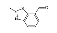 7-Benzothiazolecarboxaldehyde,2-methyl-(9CI)结构式